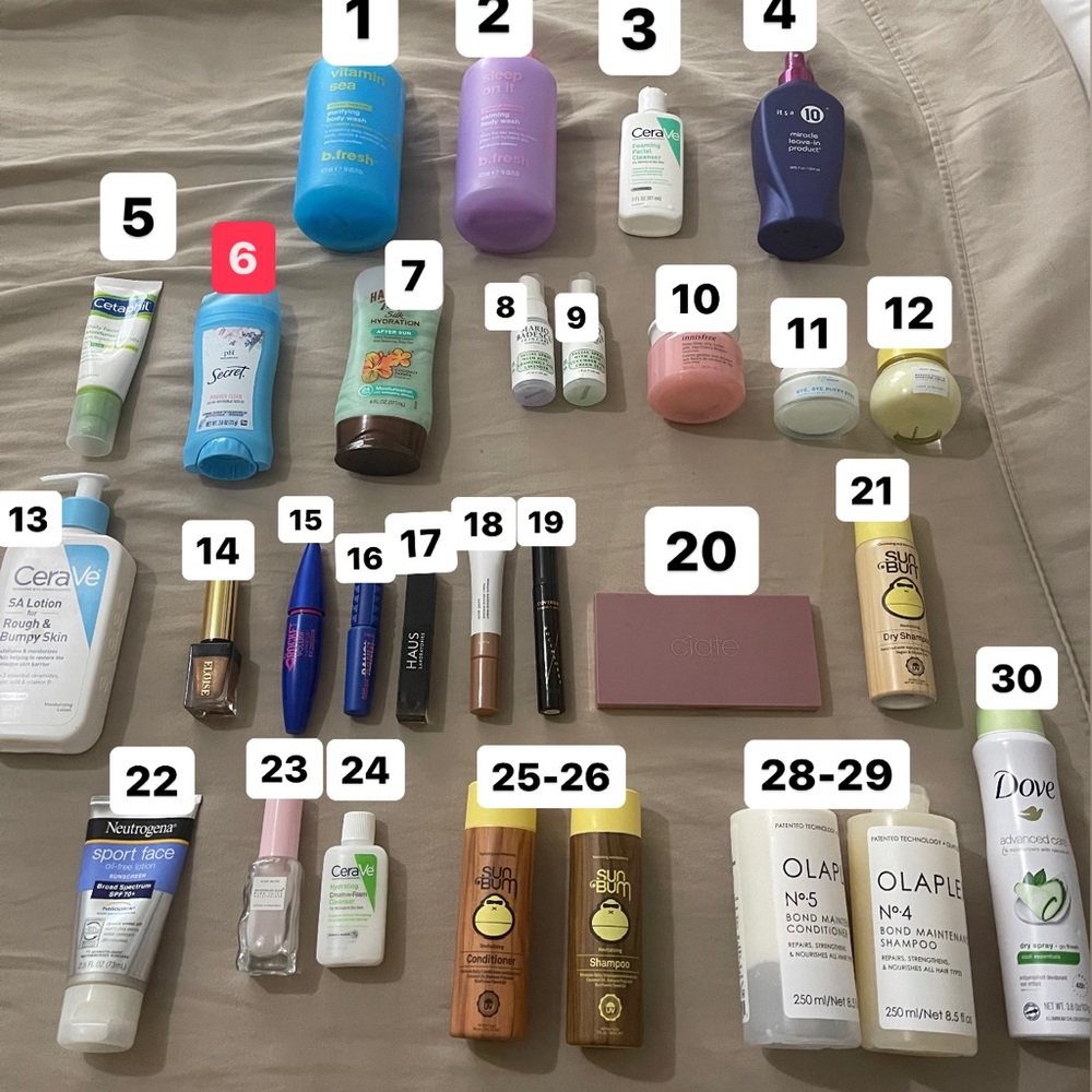 Beauty Bundle/ Shop. How to buy: Message me the # of the product or buy it all!!
